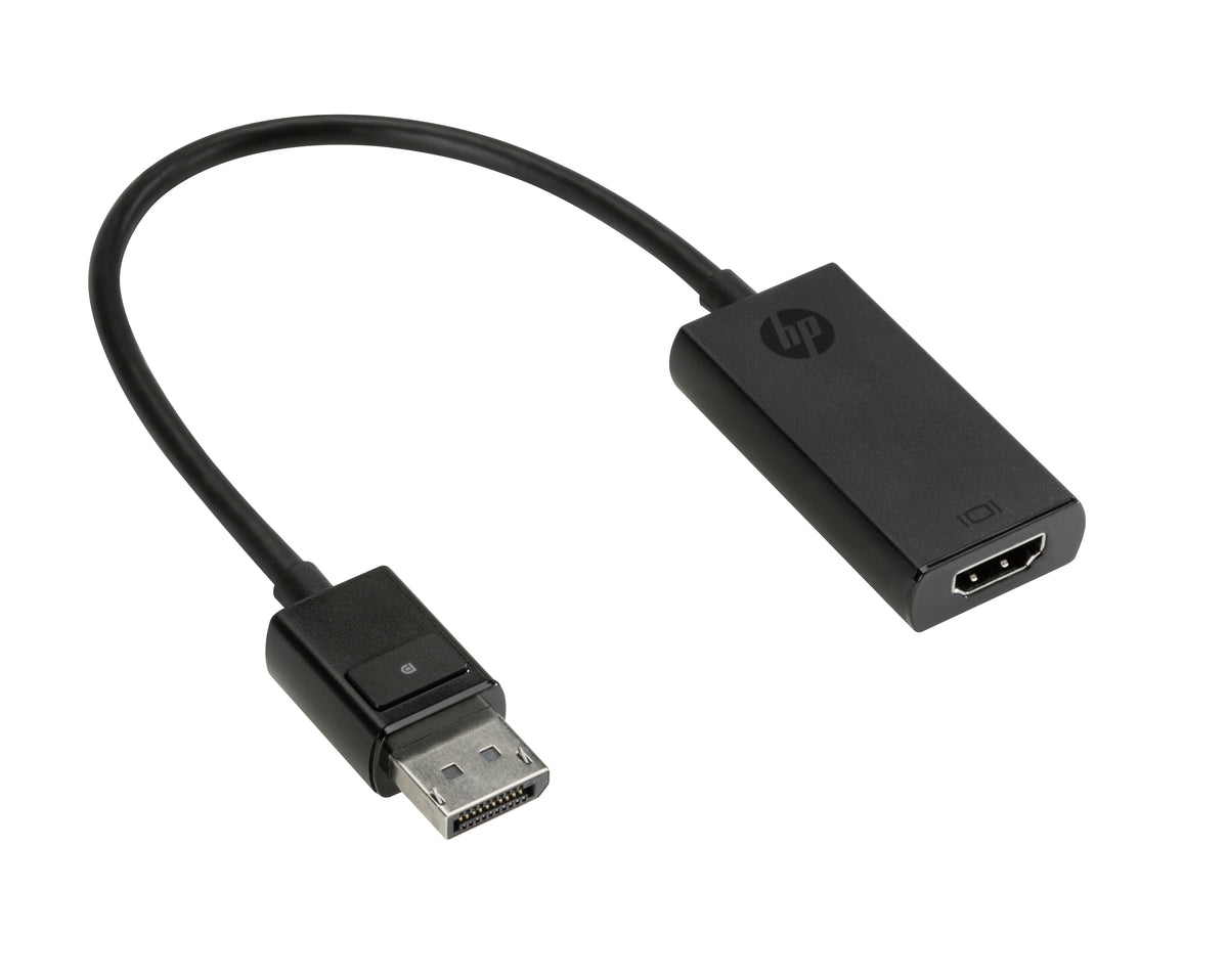 HP DisplayPort to HDMI True 4K Adapter HDMI tipo A (Estándar) Negro (2)