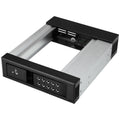 StarTech.com HSB1SATSASBA panel bahía disco duro 13,3 cm (5.25") Panel de instalación Negro