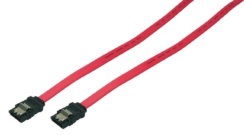 LogiLink SATA 0.3m cable de SATA 0,3 m Rojo (2)