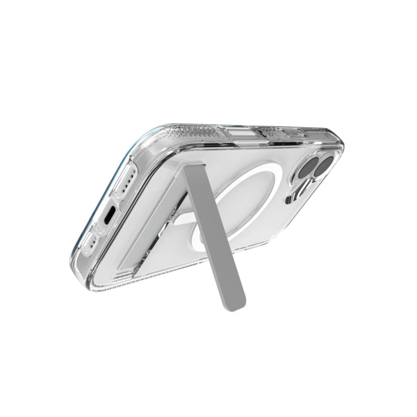 ZAGG Crystal Palace Snap Kickstand (Button Cover) funda para teléfono móvil 16 cm (6.3") Transparente (8)