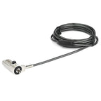 StarTech.com LTLOCKNBL cable antirrobo Negro, Plata 2,043 m