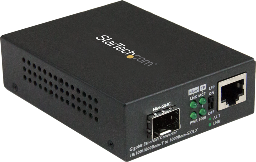 Startech MCM1110SFP - Adaptador de Cobre a Fibra
