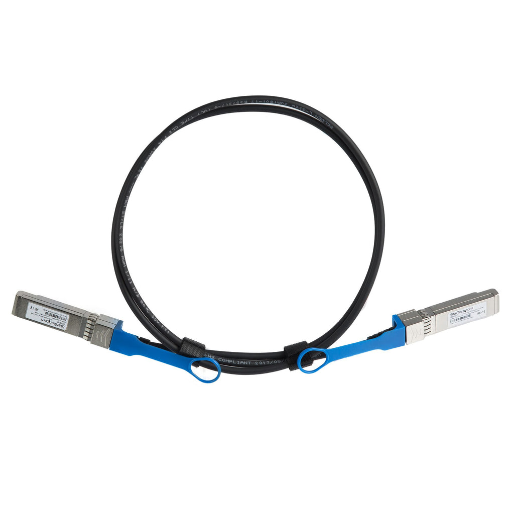 StarTech.com JD096CST Cable de fibra óptica e InfiniBand SFP+ Negro (2)