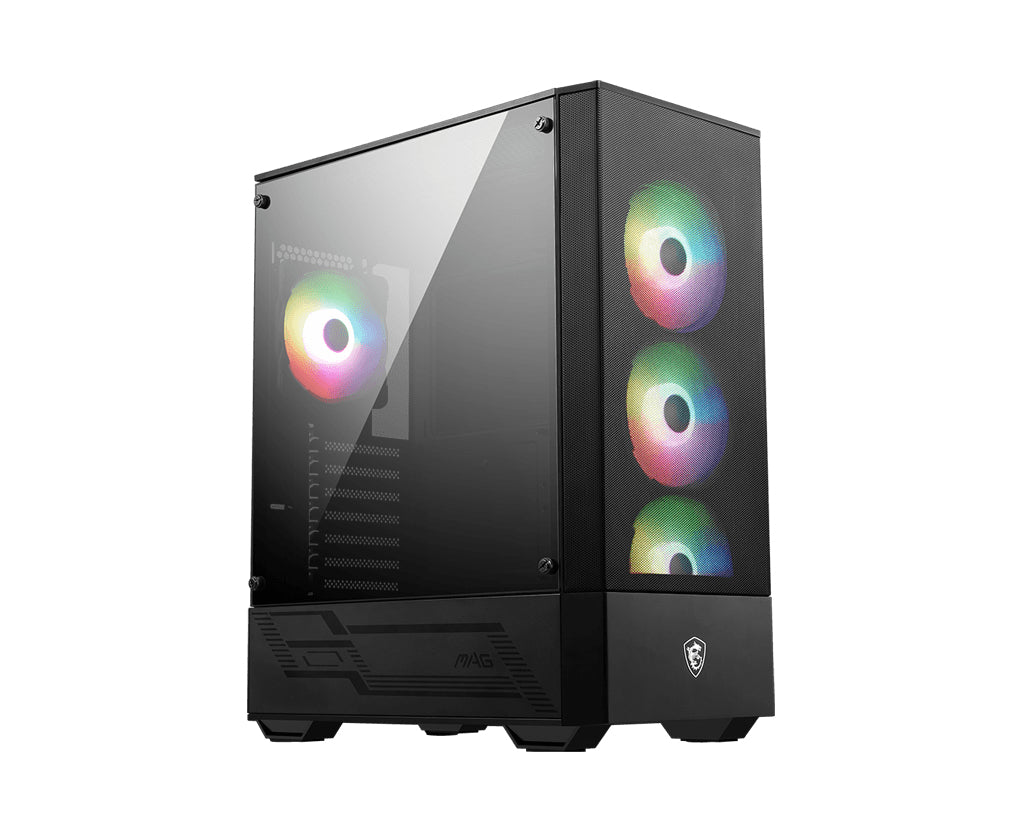 MSI MAG Forge 112R Midi Tower Negro, Transparente (2)