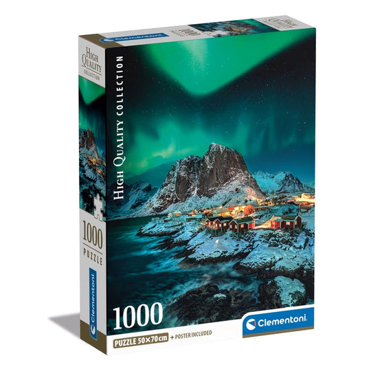 Clementoni Lofoten Islands Puzzle rompecabezas 1000 pieza(s) Invierno