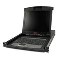 APC AP5808 consola de rack 43,2 cm (17") Negro 1U
