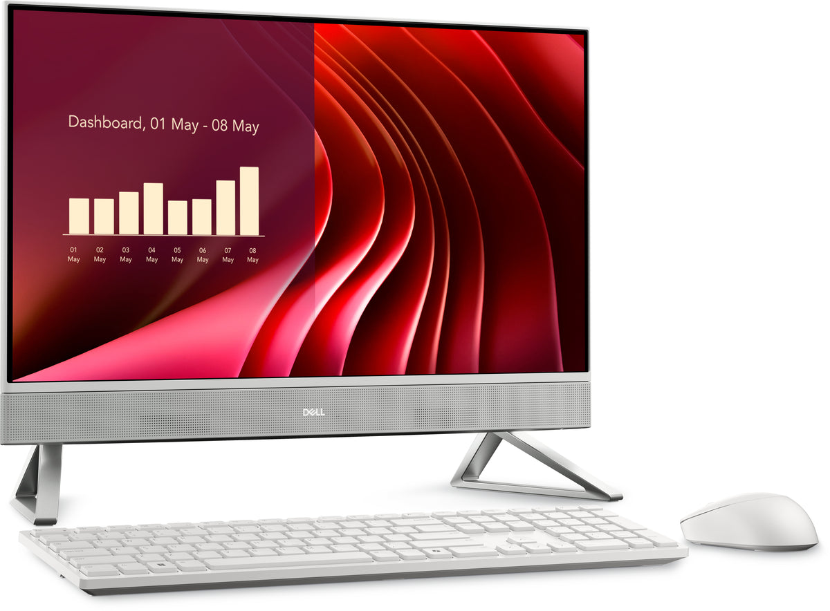 DELL EC24250 Intel Core 5 120U 60,5 cm (23.8") 1920 x 1080 Pixeles PC todo en uno 16 GB DDR5-SDRAM 512 GB SSD Windows 11 Pro Wi-Fi 6E (802.11ax) Blanco (2)