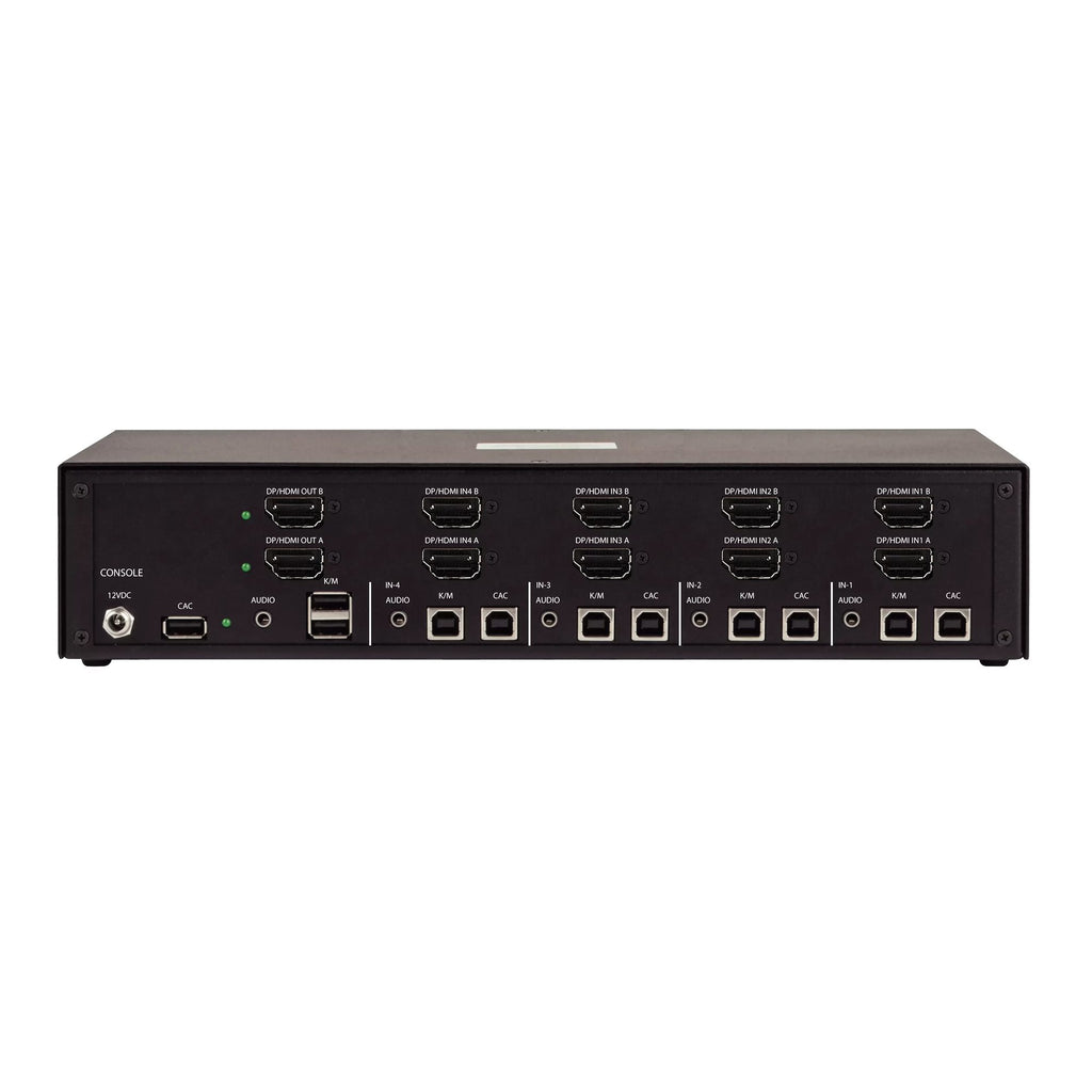 StarTech.com CK4-HP204C interruptor KVM Negro (2)