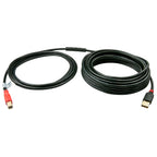 Lindy 42762 cable USB USB 2.0 15 m USB A USB B 0,48 Gbit/s Negro, Rojo (3)