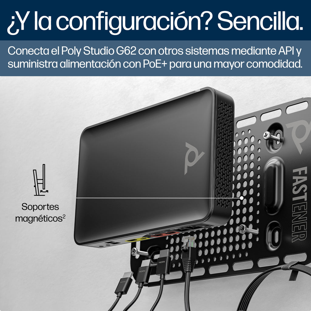 HP Poly 99T18AA - Sin cable de alimentación, sistema de videoconferencia