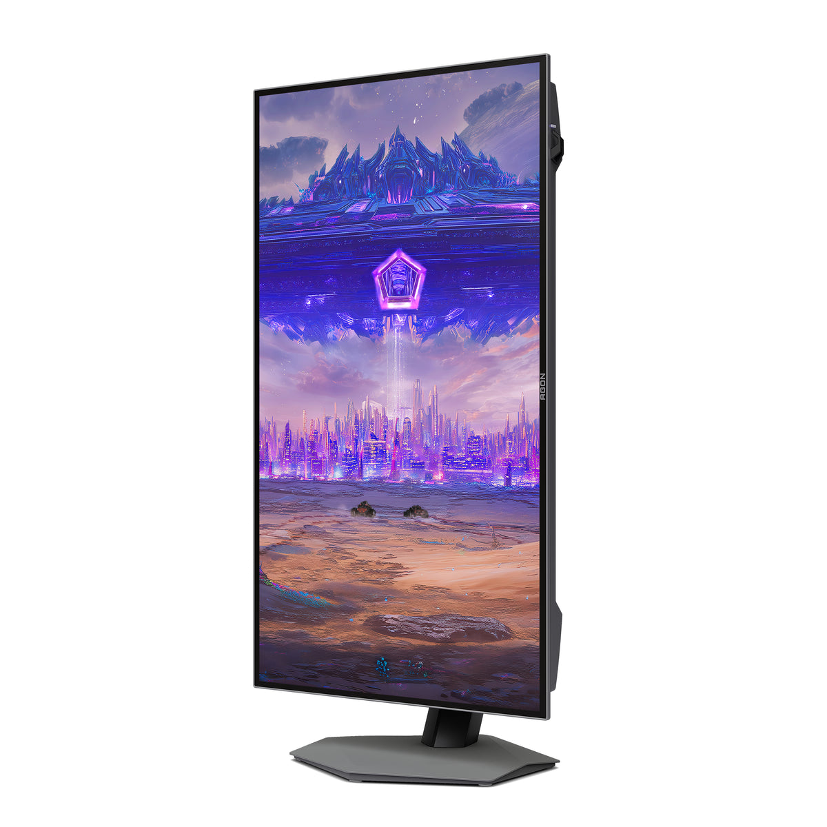 AOC AGON PRO AGP277QKDC pantalla para PC 67,3 cm (26.5") 2560 x 1440 Pixeles Quad HD OLED Gris (6)