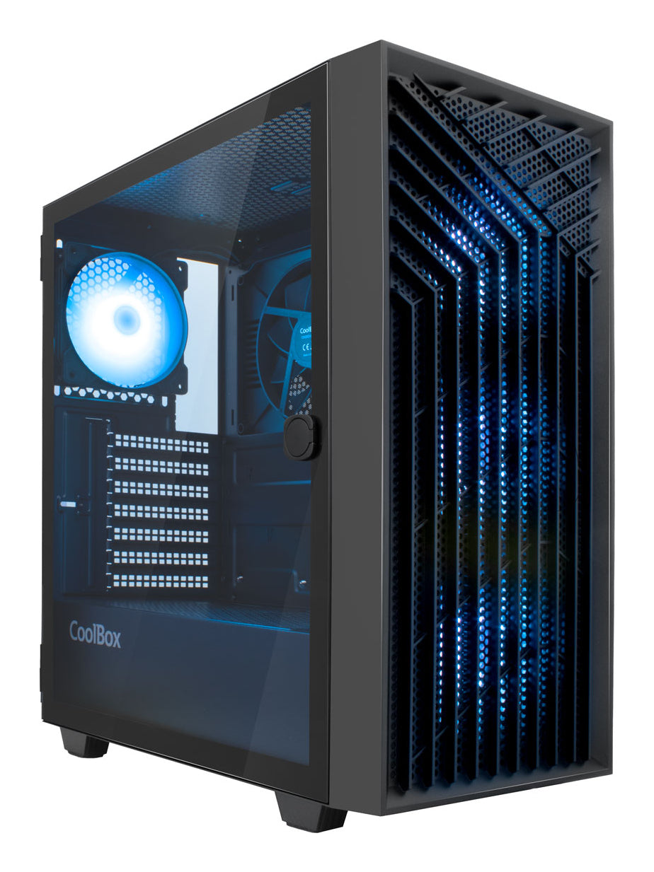 CoolBox PC Gaming GA300 Grid Line Torre Negro