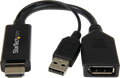 Startech HD2DP - Cable adaptador, HDMI, USB (solo alimentación) macho