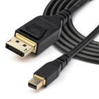 StarTech.com DP14MDPMM1MB cable DisplayPort Negro (3)