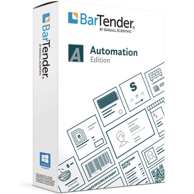Seagull BarTender Automatización, licencia de aplicación, 5 impresoras BTA-5-SUB-1YR (2)