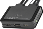 Startech - DP, con Cables de 1,2m Incorporados, Independiente del OS, con Audio (2)