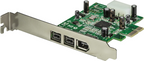 Startech PEX1394B3 - 1x FireWire 400 6 pines Hembra