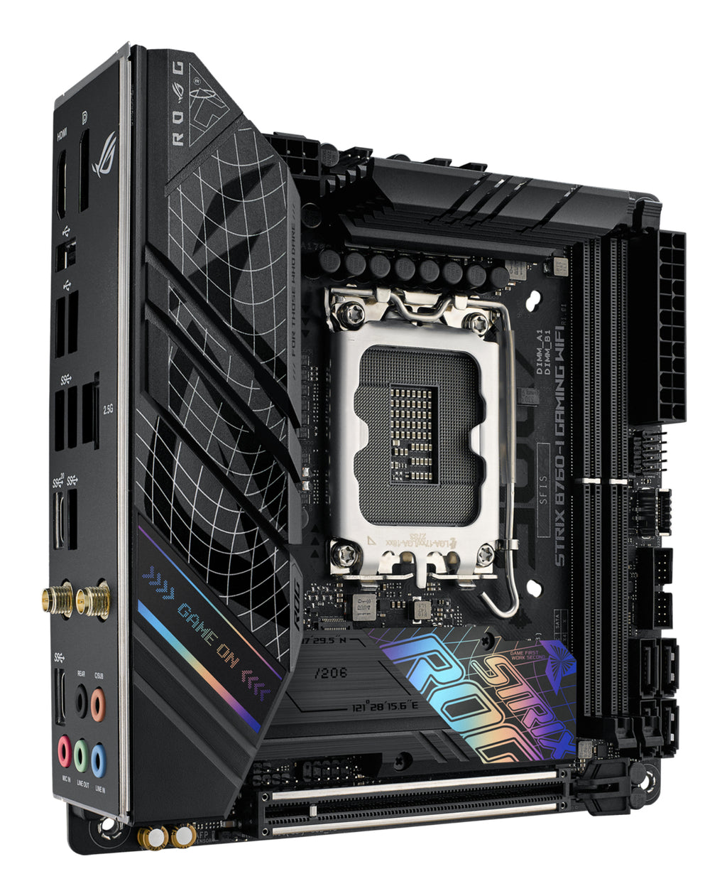 ASUS ROG STRIX B760-I GAMING WIFI Intel B760 LGA 1700 mini ITX (3)