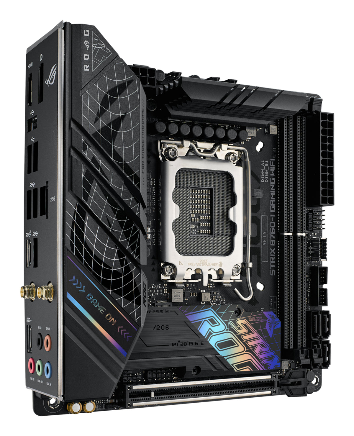 ASUS ROG STRIX B760-I GAMING WIFI Intel B760 LGA 1700 mini ITX (3)