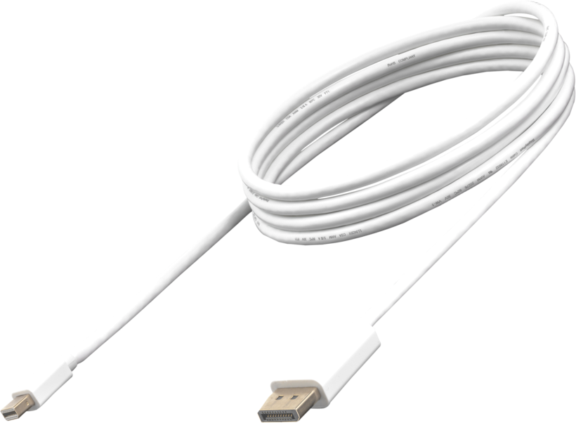 Startech MDP2DPMM1MW - 4k con soporte HBR Blanco, Cable DisplayPort (5)