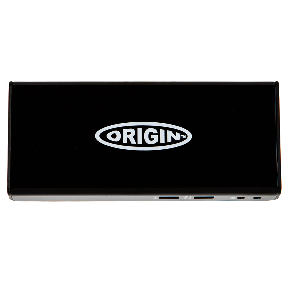 Origin Storage Y4H06ET-OS base para portátil y replicador de puertos Acoplamiento USB 3.2 Gen 1 (3.1 Gen 1) Type-A Negro (3)