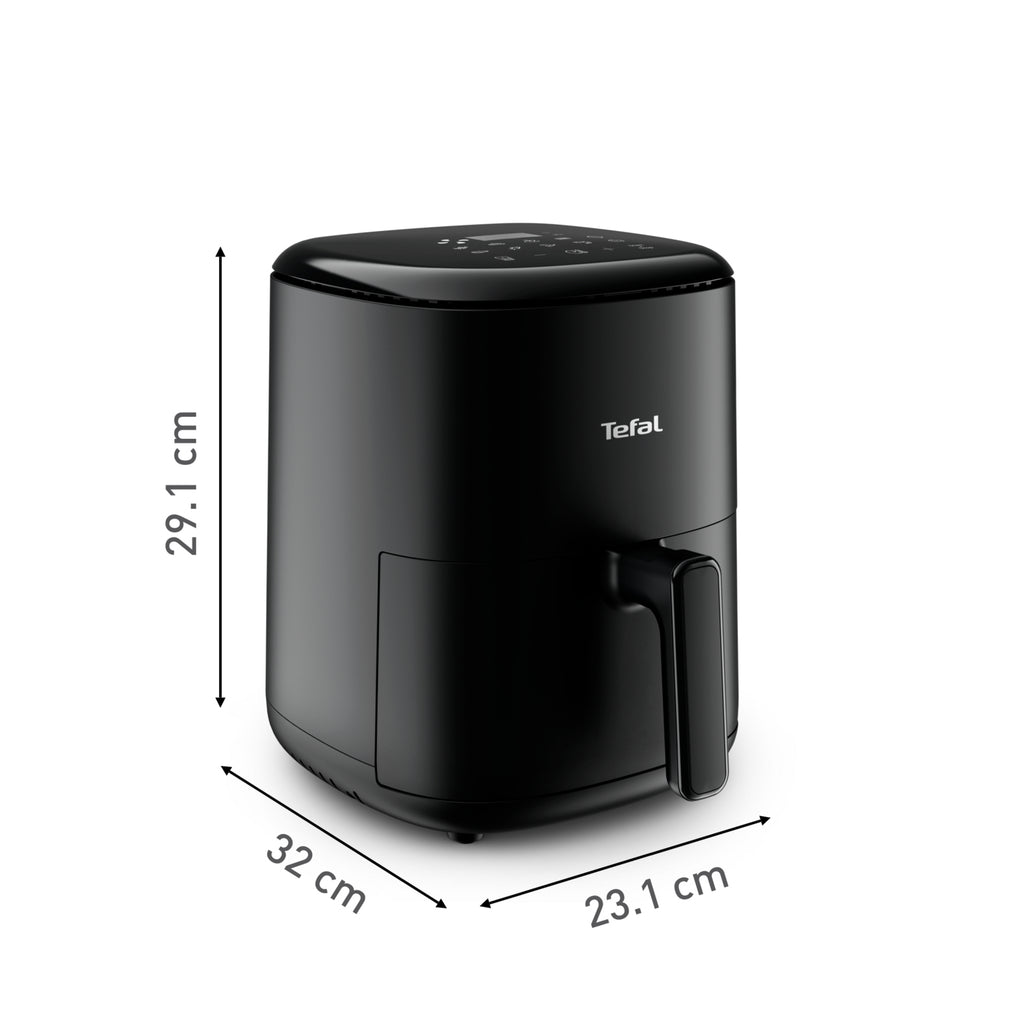 Tefal Easy Fry EY145810 freidora Sencillo 3 L Independiente 1300 W Freidora de aire caliente Negro (7)