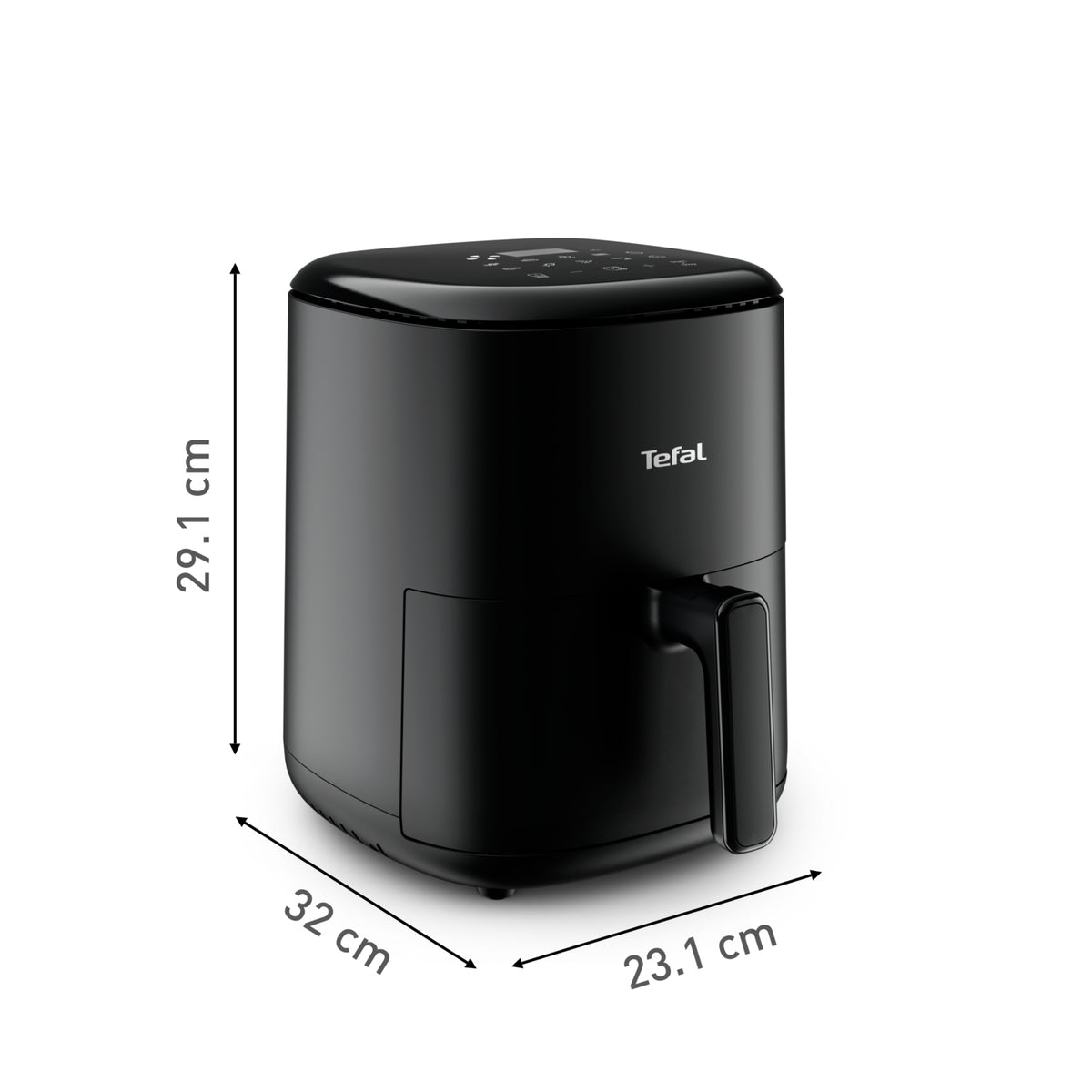 Tefal Easy Fry EY145810 freidora Sencillo 3 L Independiente 1300 W Freidora de aire caliente Negro (7)