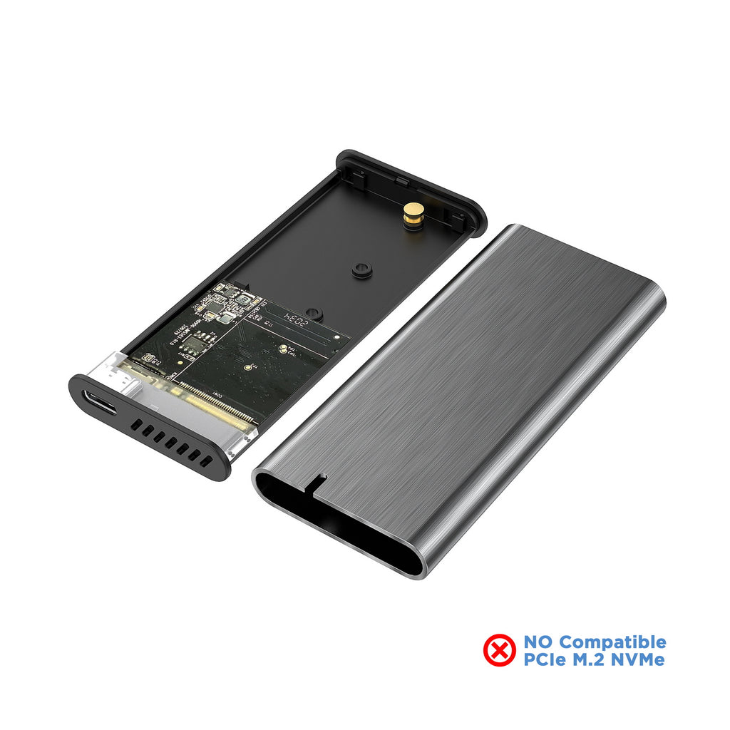 AISENS ASM2-007GRY caja para disco duro externo Caja externa para unidad de estado sólido (SSD) (5)