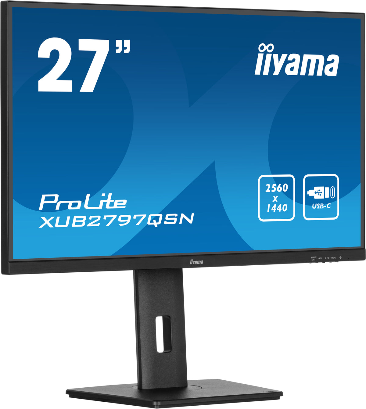 iiyama ProLite XUB2797QSN-B1 pantalla para PC 68,6 cm (27") 2560 x 1440 Pixeles Wide Quad HD LED Negro (5)