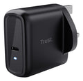 Trust Maxo Universal Negro Corriente alterna Carga rápida Interior
