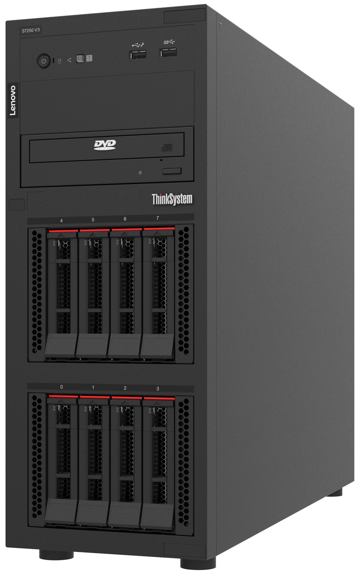 Lenovo ThinkSystem ST250 V3 servidor Torre Intel® Xeon® 6315P 2,8 GHz 16 GB DDR5-SDRAM 800 W (3)