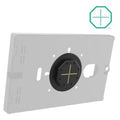 RAM Mounts GDS Uni-Conn Adapter con USB-C para Safe-Cases - incl. set de tornillos