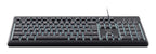 Trust Primo Beleuchtete teclado Hogar / Oficina USB QWERTY Inglés del Reino