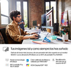 HP Series 7 Pro 738pu pantalla para PC 95,2 cm (37.5") 3840 x 1600 Pixeles Wide Quad HD+ LCD Plata (7)