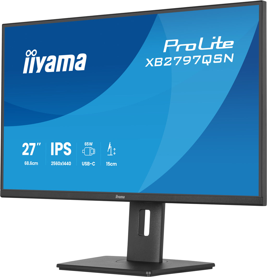 iiyama ProLite XB2797QSN-B1 pantalla para PC 68,6 cm (27") 2560 x 1440 Pixeles Quad HD LCD Negro (8)