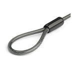 StarTech.com BRNCHLOCK cable antirrobo Negro, Plata