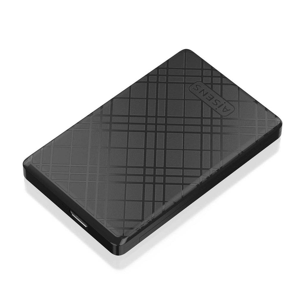 AISENS ASE-2522B caja para disco duro externo Carcasa de disco duro/SSD Negro 2.5" (5)