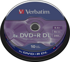 Verbatim DVD+R DL 8,5GB 8x SP(10)