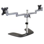 StarTech.com ARMDUALSS soporte para monitor 81,3 cm (32") Negro, Plata (2)