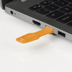Lindy 47897 bloqueador de puerto Bloqueador de puerto + clave RJ-45 Naranja Acrilonitrilo butadieno estireno (ABS) 10 pieza(s) (5)