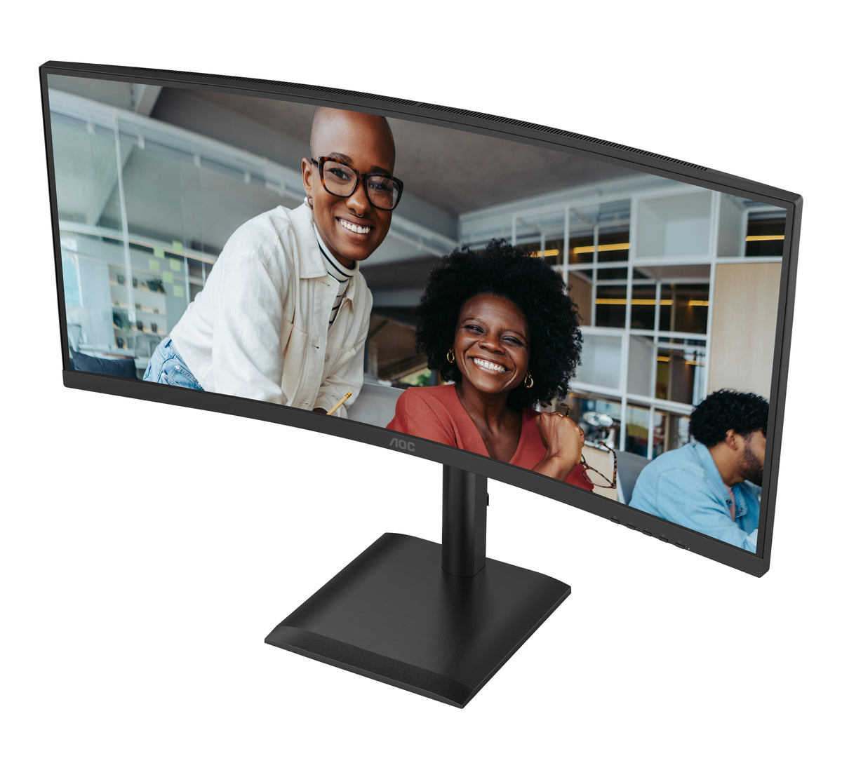 AOC CU34E4C pantalla para PC 86,4 cm (34") 3440 x 1440 Pixeles UltraWide Quad HD LED Negro (5)