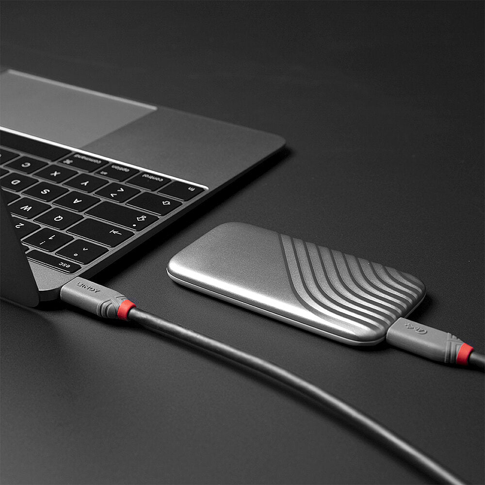 Lindy 36947 cable USB USB4 Gen 3x2 0,8 m USB C Negro (5)