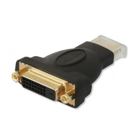 Techly IADAP-HDMI-606 cambiador de género para cable DVI-D 24+1 Negro (2)