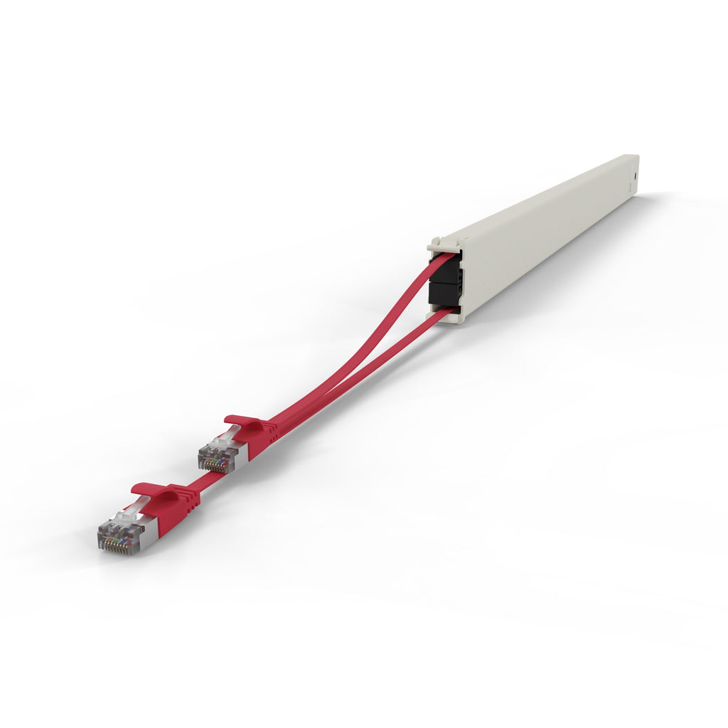 PATCHBOX CONE46STPRD cable de red Rojo 2,5 m Cat6a U/FTP (STP) Plano (4)