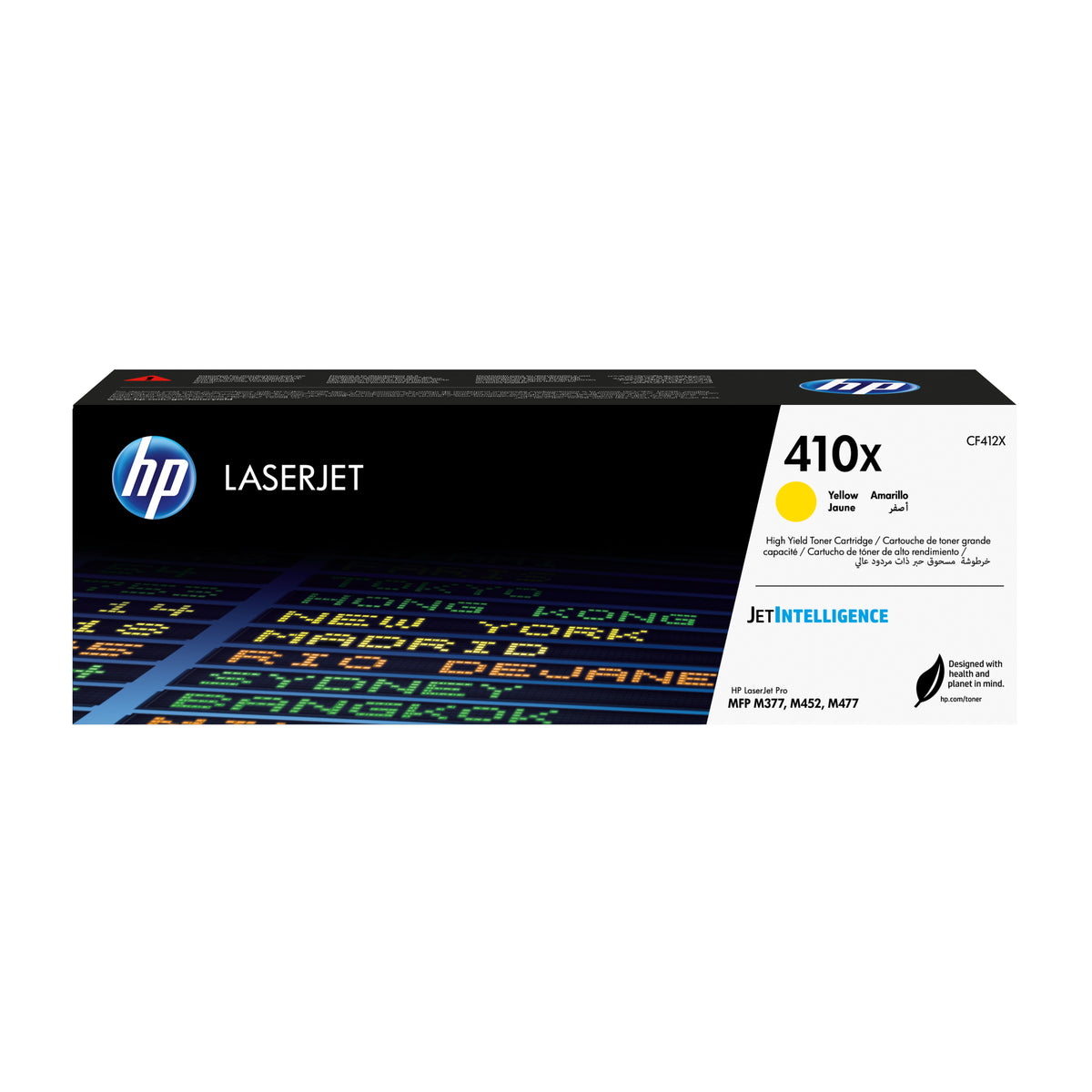 HP 410X High Yield Yellow Original LaserJet Toner Cartridge cartucho de tóner 1 pieza(s) (2)