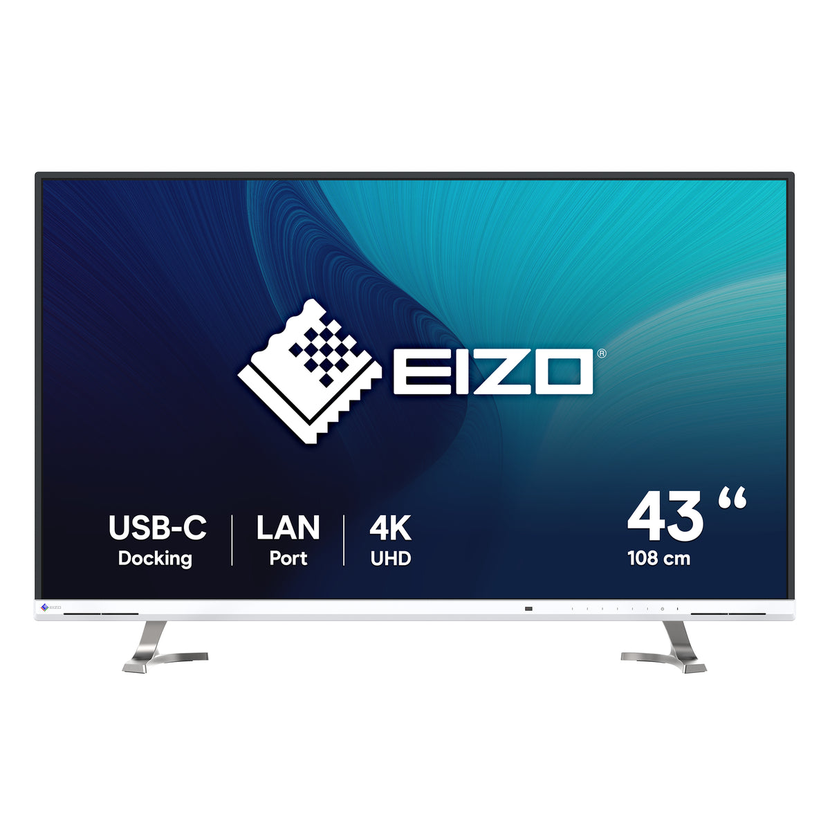 EIZO FlexScan EV4340X-WT pantalla para PC 108 cm (42.5") 3840 x 2160 Pixeles 4K Ultra HD LCD Blanco