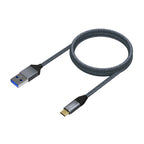 AISENS A107-0632 cable USB USB 3.2 Gen 2 (3.1 Gen 2) 1,5 m USB C USB A 10 Gbit/s (3)