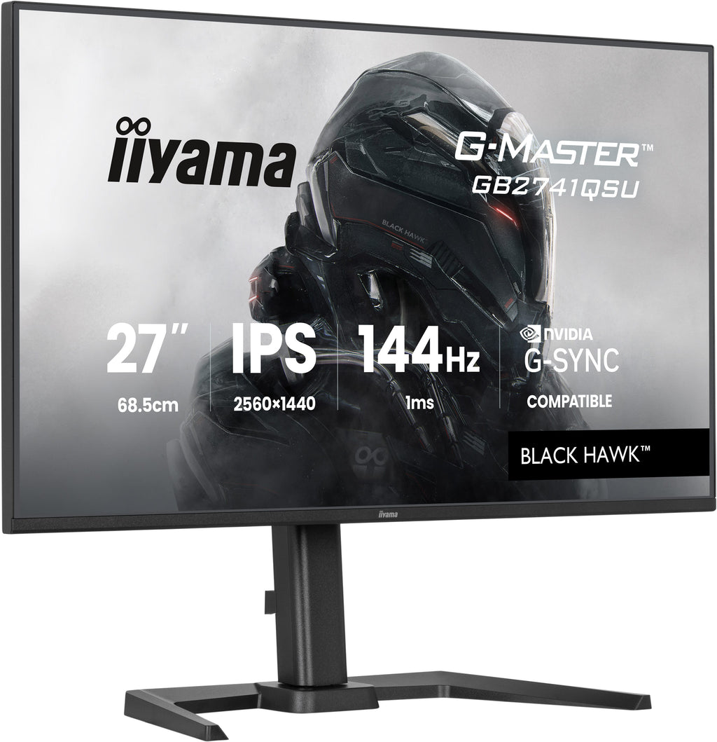 iiyama G-MASTER GB2741QSU-B1 pantalla para PC 68,6 cm (27") 2560 x 1440 Pixeles 4K Ultra HD LED Negro (4)