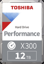 Toshiba X300 Performance, Disco duro, 12TB, 3.5", SATA 6Gb/s (HDWR21CUZSVA)