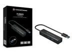 Conceptronic HUBBIES06B hub de interfaz USB 3.2 Gen 1 (3.1 Gen 1) Type-A 5000 Mbit/s Negro (2)